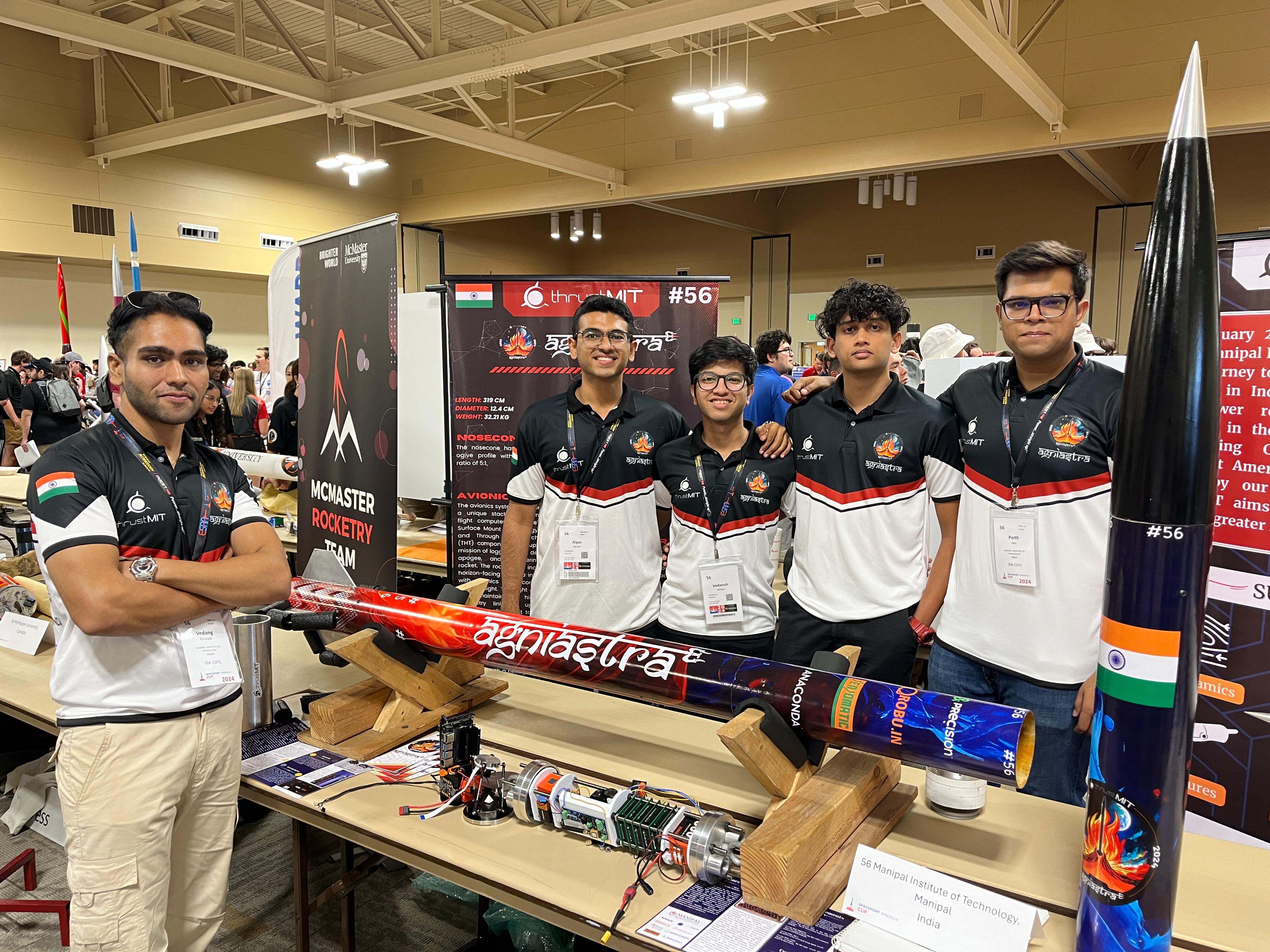 Technical poster session at Spaceport America Cup