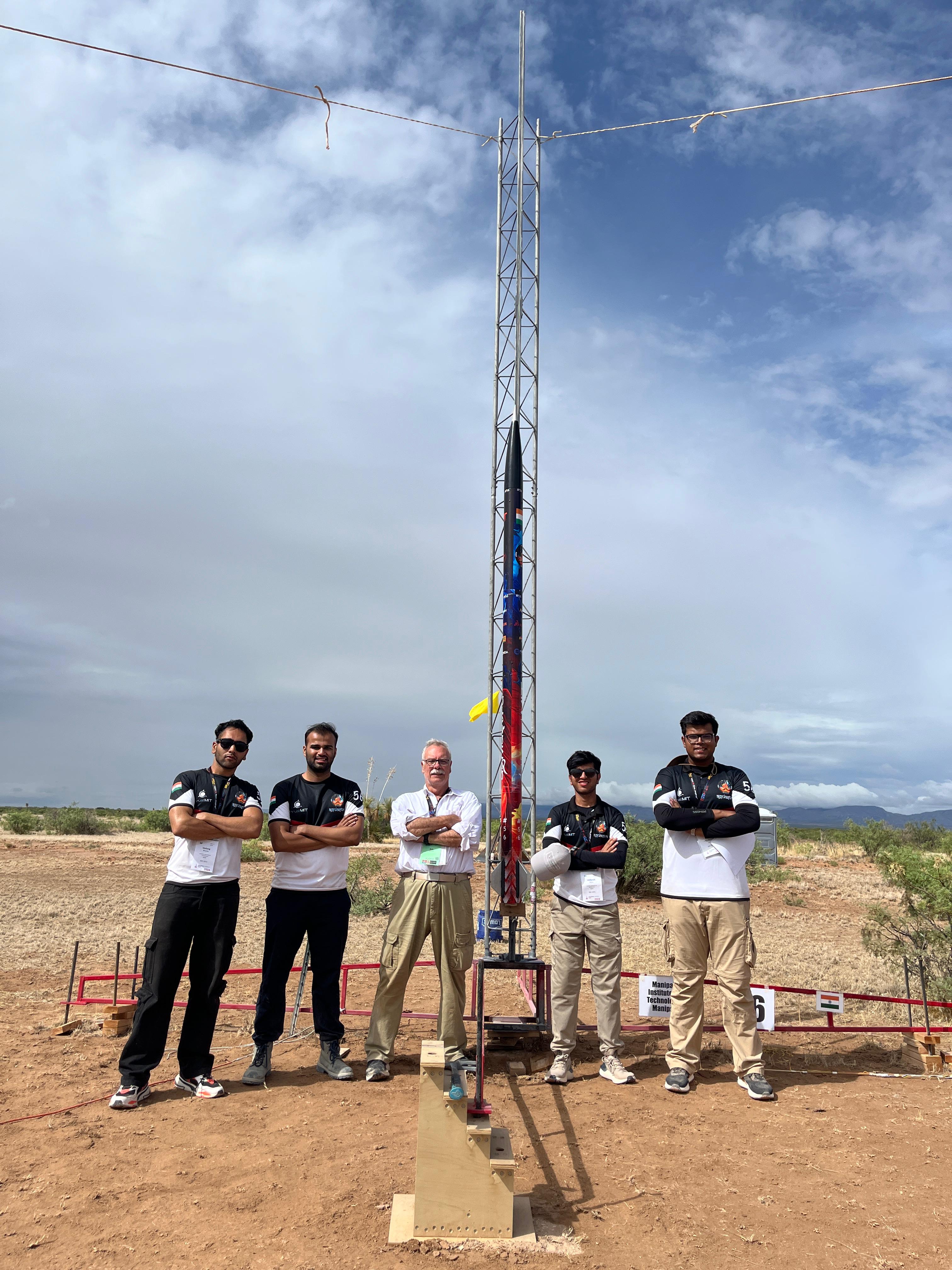 With Friends of Rocketry representative